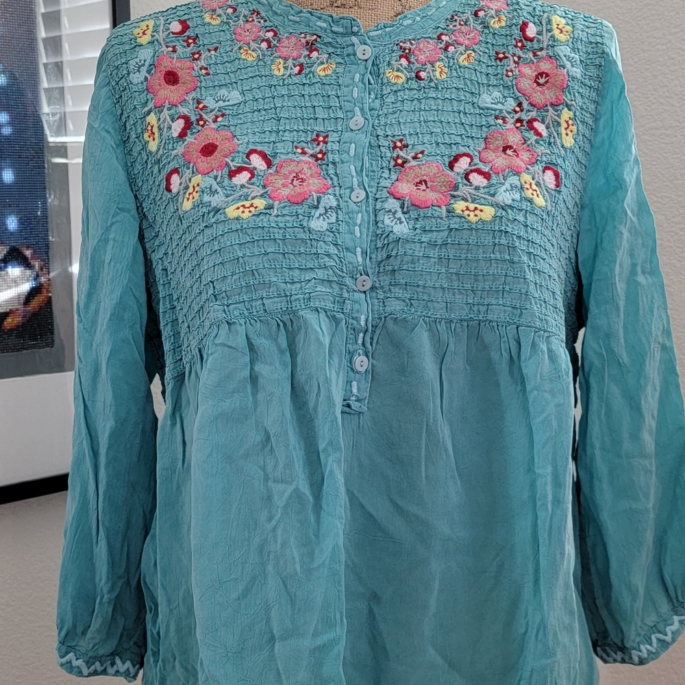 Johnny Was Blouse in Good Used Condition